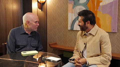 Legendary photographer Steve McCurry explains to Kabir Khan his decision to visit India