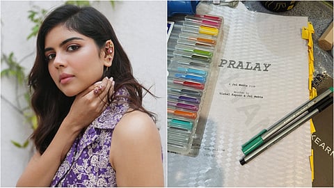 Kalyani Priyadarshan shares update on Pralay shoot