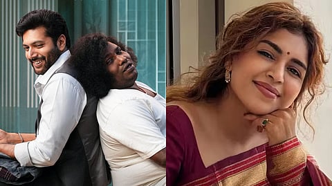 Keneeshaa debuts as composer for Ravi Mohan's An Ordinary Man