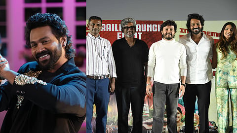 Ganesh goes down memory lane at the Toss trailer launch