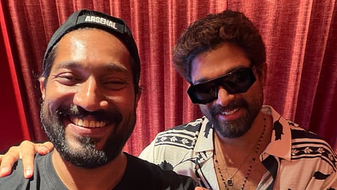 Lokah director Dominic Arun meets Allu Arjun, calls it 'big fanboy moment'