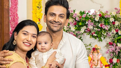 Daali Dhananjay and Dhanyatha name their son Ereya, a name linked to Pulakeshi II