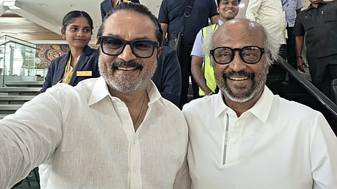 Sarath Kumar shares 'cherished' meeting with Rajinikanth