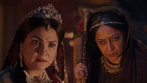 Ramayana makers drop posters for Lara Dutta's Queen Kaikeyi and Sheeba Chadha's Manthara