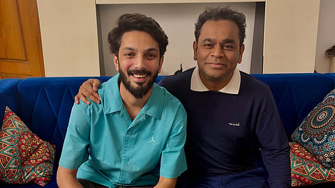 Anirudh meets AR Rahman, sparking speculation over a song in Ramayana
