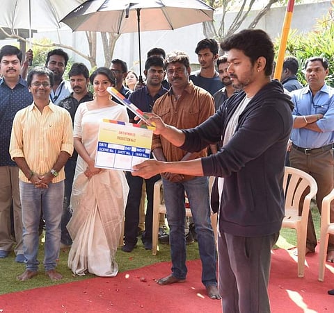 Vijay's next kickstarted