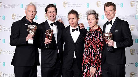 Three Billboards Outside Ebbing emerges the winner at BAFTA
