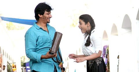 Huge set in Chennai for Gorilla