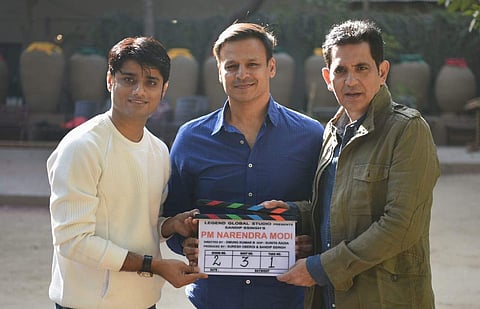 Vivek Oberoi starts shooting for PM Narendra Modi