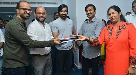 Ravi Teja's Disco Raja starts rolling
