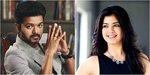 Amritha Aiyer joins the cast of Thalapathy 63