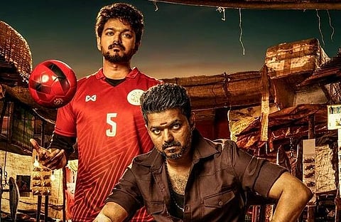 Bigil (a) Thalapathy 63 first look poster breakdown