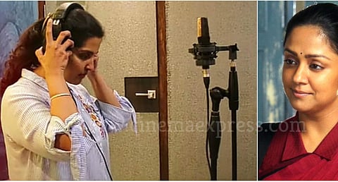 Suriya's sister, Brindha Sivakumar, sings for sister-in-law Jyotika's Raatchasi