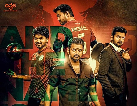 Bigil second look poster breakdown: Vijay in four contrasting avatars