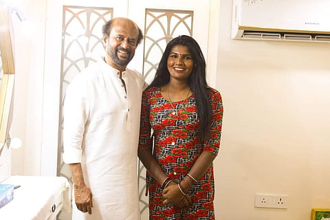 Trans actor Jeeva, who debuted with Vijay Sethupathi's Dharma Durai, joins Rajinikanth's Darbar