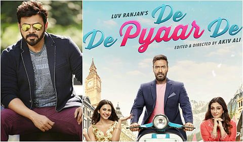Venkatesh Daggubati to star in De De Pyaar De Telugu remake