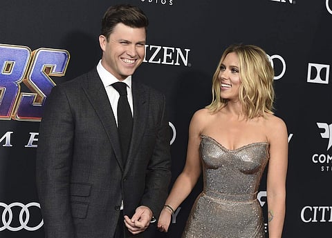 Scarlett Johansson gets married to comedian Colin Jost