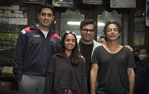 Abhishek Bachchan wraps up Bob Biswas in Kolkata