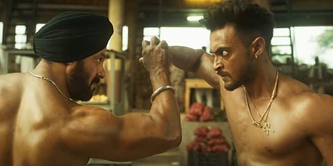 Salman Khan shares Aayush Sharma’s first look from Antim - The Final Truth