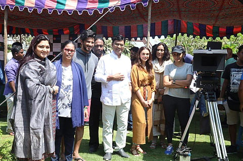 Brinda’s directorial debut with Dulquer Salmaan, Kajal Aggarwal, Aditi Rao Hydari titled Hey Sinamika