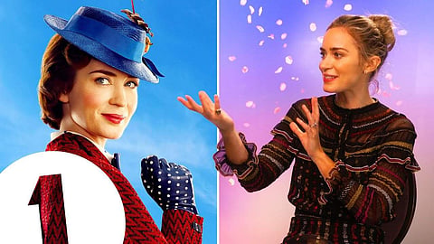 Emily Blunt: Lending vocals for Mary Poppins Returns was "so medicinal".