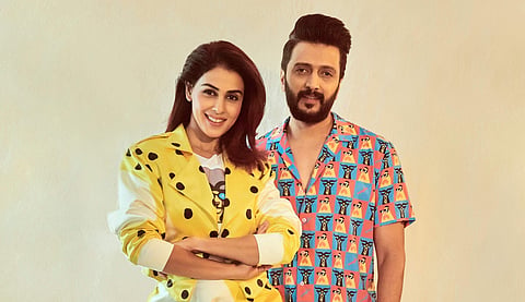 Riteish Deshmukh and Genelia express indirect support for CJP protest