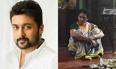 Suriya, Parvathy Thiruvothu in Sivaranjaniyum Innum Sila Pengalum