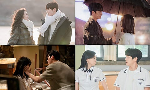 Stills from True Beauty, My Roommate is a Gumiho, Nevertheless, and Our Beloved Summer