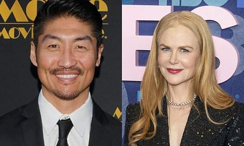 Brian Tee and Nicole Kidman