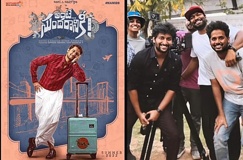 Ante Sundaraniki starring Nani and Nazriya wraps up shoot