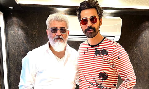 Ajith Kumar and Chirag Jani