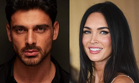 (L) Michele Morrone; Megan Fox