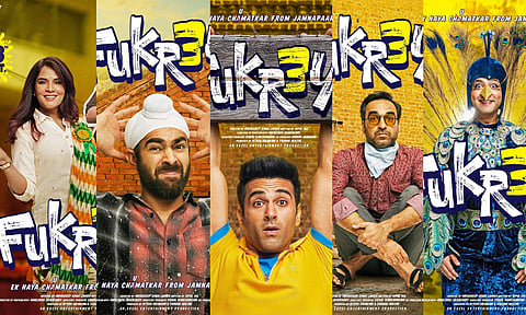 Fukrey 3 earns Rs 28.30 crore in 3 days, gives tough competition to The Vaccine War