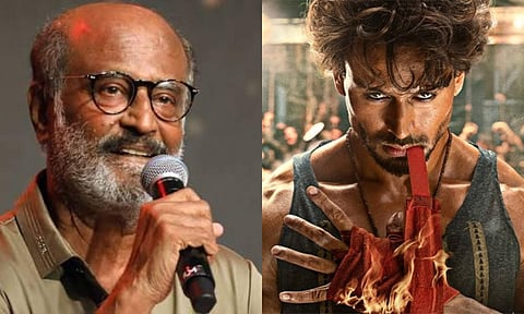 Rajinikanth wishes Tiger Shroff ahead of Ganapath release