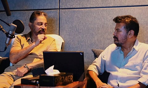 Kamal Haasan starts dubbing for Shankar's Indian 2