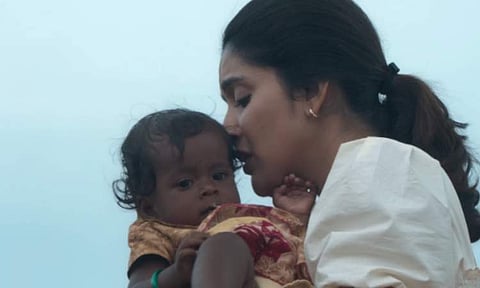 Trailer of Mahima Nambiar, Tharshan's Naadu, is here