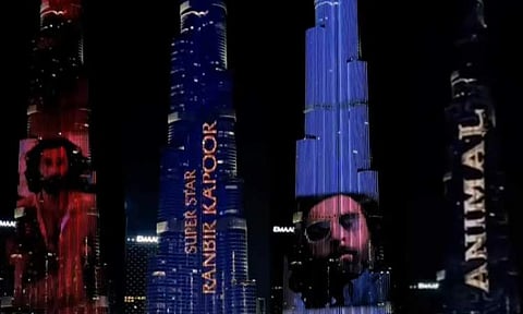 Animal teaser showcased on Dubai’s Burj Khalifa
