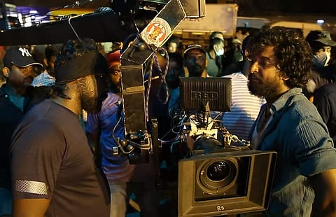 The making video of Ori Vaari from Nani's Dasara is here