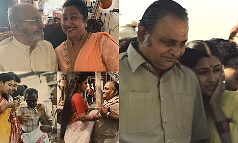 Radikaa with Viswanath