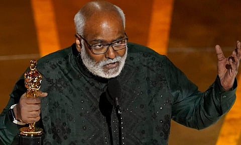 Oscars 2023: MM Keeravani's Carpenters reference in acceptance speech leads to unintentional hilarity