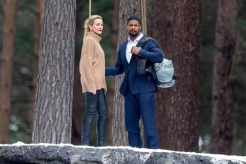 Jamie Foxx-Netflix's Back in Action to wrap up production before schedule