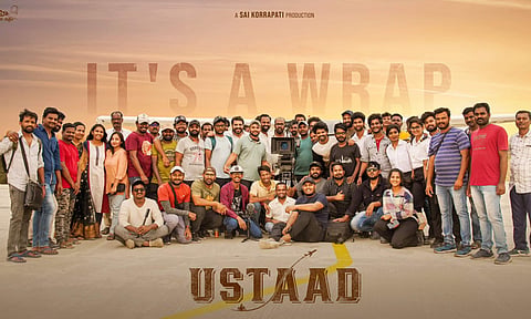 Ustaad wraps shoot