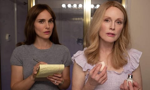 First look at Natalie Portman and Julianne Moore in May December has been released