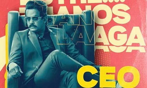 Makers of Keeda Cola unveil Ravindra Vijay's character poster