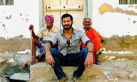 Vishal shoots action sequences for his next with Hari, Vishal 34