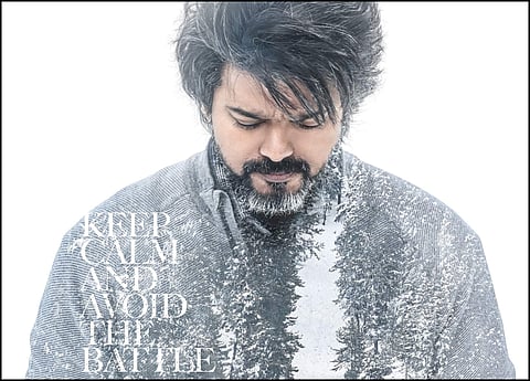 Vijay-Lokesh Kanagaraj's Leo sounds battle cry with the latest Telugu poster