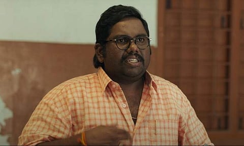 A still of Harsha Chemudu from Sundaram Master trailer