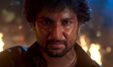 Nani plays the lead in Saripodhaa Sanivaram