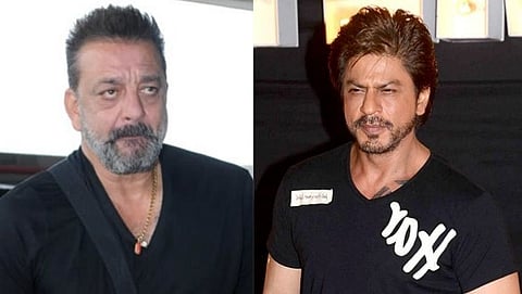 Sanjay Dutt and Shahrukh Khan