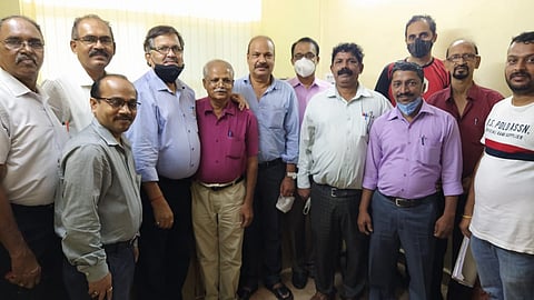 Goa Chess: Representatives of Taluka Association after submitting nomination papers for Chess Election.